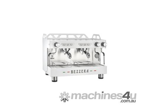 Bezzera Moda De 2 Group Espresso Machine White Modade2W