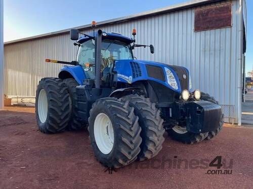 caption NEW HOLLAND T8.360 PLM UC FWA TRACTOR