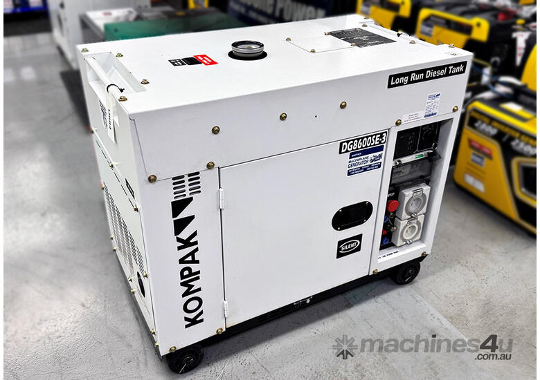 6.3kVA Pre-owned Kompak Long Range Generator Set