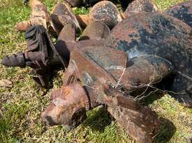 Posthole digger attachment suited for a Dingo - picture1' - Click to enlarge
