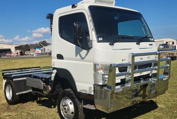Mitsubishi Fuso Canter FG 715 4X4 Single Cab Cab/Chassis Truck.