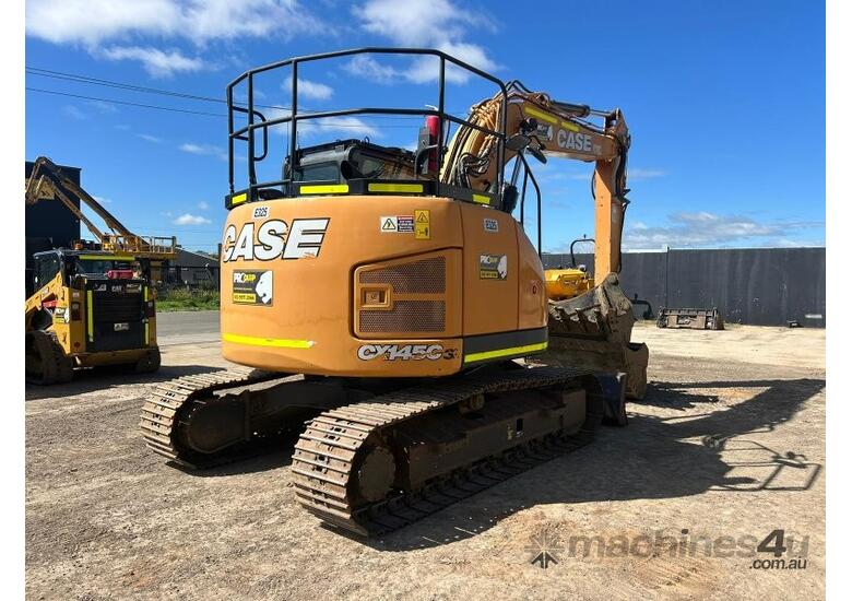 2021 CASE CX145C 15T EXCAVATOR (E325) WITH FULL CIVIL SPEC, BUCKETS AND 2595 HOURS