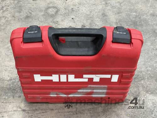 caption Hilti GX 90-WF Cordless Framing Nail Gun