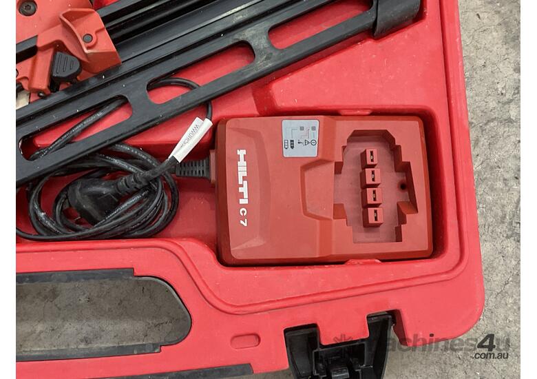 caption Hilti GX 90-WF Cordless Framing Nail Gun