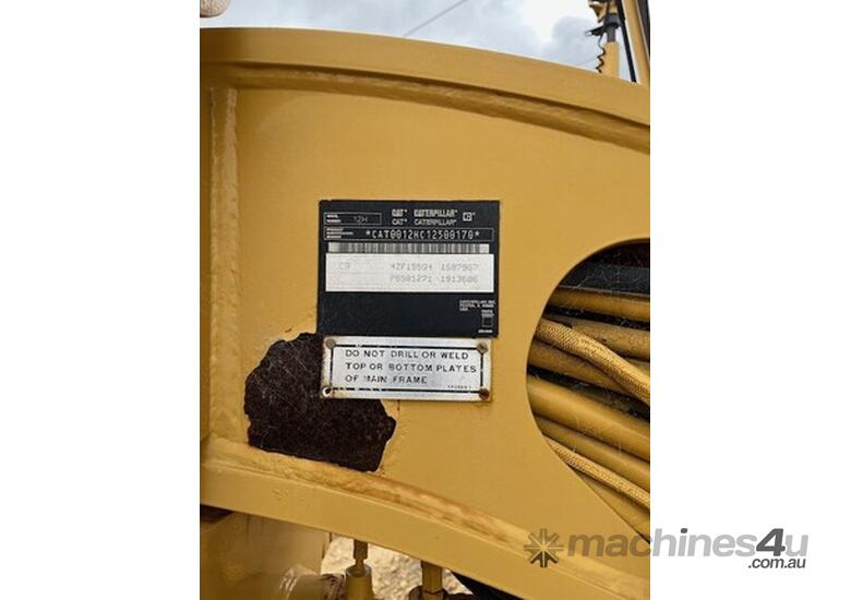 2005 Caterpillar 12H Motor Graders