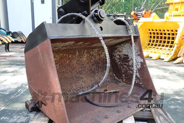 5-10 ton (50mm pin) 1200mm Excavator Tilting Mud Batter Bucket suit Komatsu