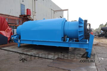 Large Industrial Decantering Trommel Tumbler 5.8m Long Tunnel