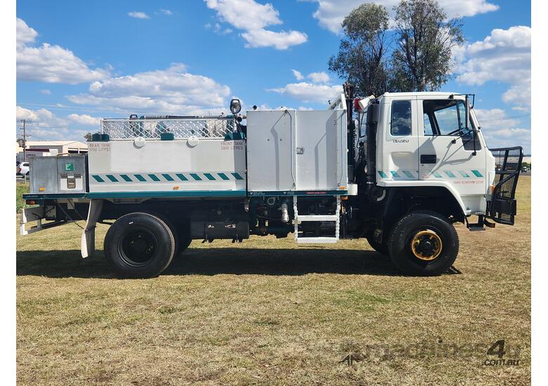 Isuzu FTS700 4X4 Single Cab Firetruck.