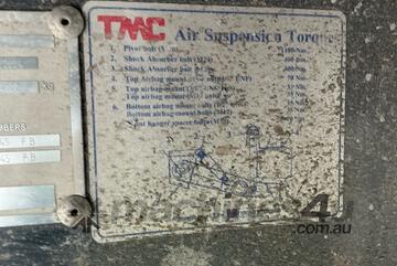 2024 Tip Trailers R Us Quad Axle Tipping Dog Trailer