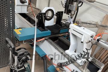 CNC Wood Turning Lathe Machine