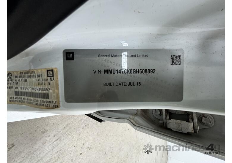 2015 Holden Colorado LS Dual Cab Ute (Diesel) (Automatic)