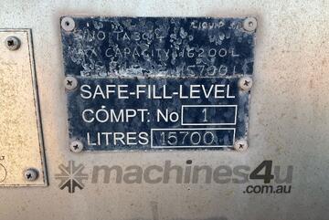 2003 Tieman Tri Axle Liquid Tanker Trailer