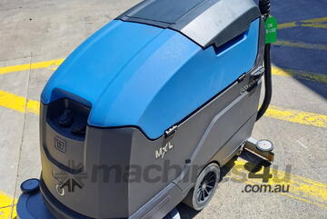 Conquest HDS75 Walk Behind Floor Scrubber Fully Refurbished, Battery Powered Industrial Floor Scrubb