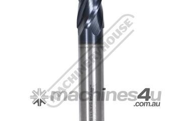13mm Metric End Mill HSS with 5% Cobalt 4FSS-13 TiAIN Coating