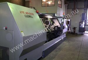 LEADWELL LTC-35 BOXWAY CNC LATHE