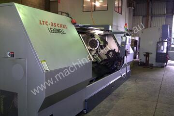 LEADWELL LTC-35 BOXWAY CNC LATHE