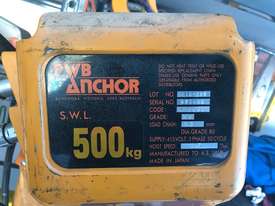 500kg PWB Anchor Hoist ,500kg Hitachi hoist - picture0' - Click to enlarge