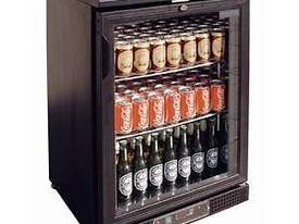 Polar DL815-A - Bar Display Cooler Black Single Hinged Door - picture0' - Click to enlarge