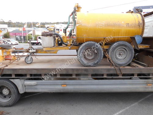 vac tank trailer, 2000ltr , tandem trailer