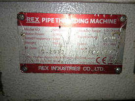 REX Pipe Threader NP 50 AV Electric 1/2 to 2