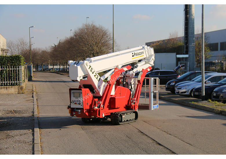 caption PALAZZANI TSJ 23 - 23m Spider Lift. Priced from $549 per week