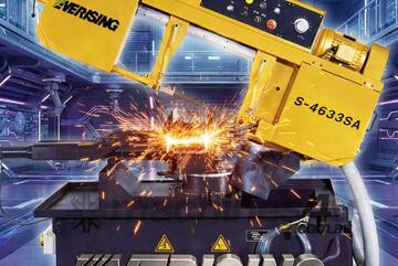 EVERISING S-4633SA BAND SAW | SEMI AUTO | MITRE CUTTING | 460 x 330MM CAPACITY | INVERTER | FULL STR