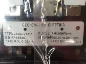 GEC PROTECTION AND AUXILIARY Relay CAG11/VAA13 #G - picture0' - Click to enlarge