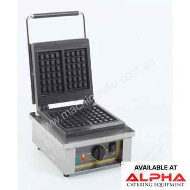 Roller Grill GES 20 Waffle Machine - Single 4 x 6sq