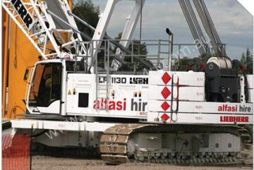 LIEBHERR LR1130 130t PIN JIB CRAWLER CRANE LIEBHERR LR1130 130t PIN JIB CRAWLER CRANE
