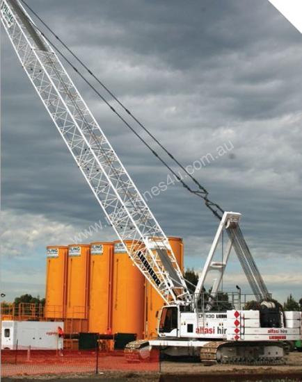 LIEBHERR LR1130 130t PIN JIB CRAWLER CRANE - Hire