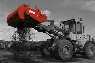 ROTAR HPL 800 S LOADER SCREENING DRUM