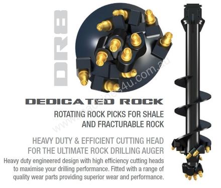 New Digga DR8 Dedicated Rock Auger 200-900mm Diameter