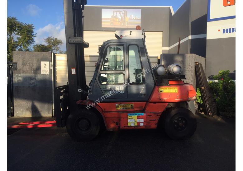 Used 2009 Toyota 5fg60 Counterbalance Forklift In Listed On Machines4u