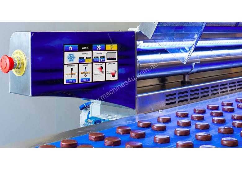 caption Selmi Chocolate Coating Tunnel 300/400