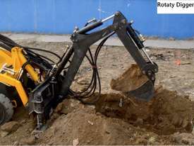 Hysoon Slewing Fronthoe Swing type for mini digger mini loader - picture1' - Click to enlarge