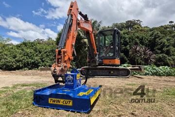 Slanetrac FH80 Excavator Slasher for Small Excavators