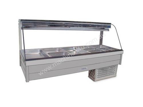 Roband CRX25RD Curved Glass Cold Food Bar
