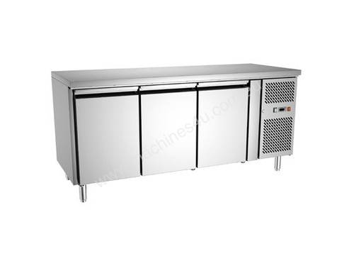 Exquisite USF400H Three Door Underbench Freezer