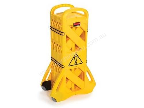 Rubbermaid RC-9S11 Mobile Safety Barrier