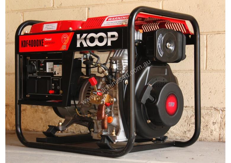 caption 3.3KVA Diesel Generator single phase 240V Electric key start with Remote Control Start