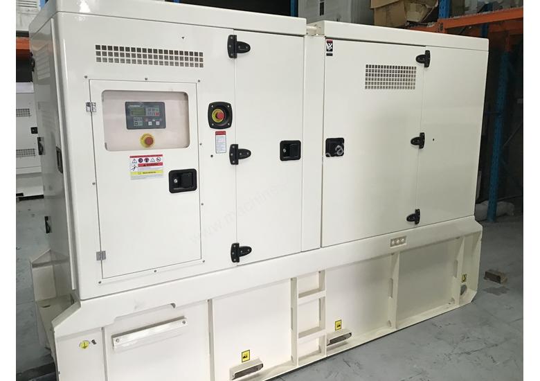 caption 85kW/106KVA 3 Phase WeatherProof Diesel Generator. Cummins Engine.