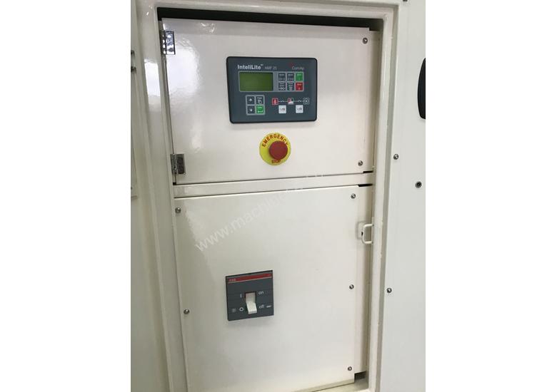 caption 85kW/106KVA 3 Phase WeatherProof Diesel Generator. Cummins Engine.