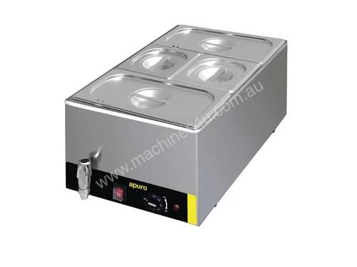 Apuro S047-A - Bain Marie with Tap & Pans