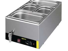 Apuro S047-A - Bain Marie with Tap & Pans - picture0' - Click to enlarge