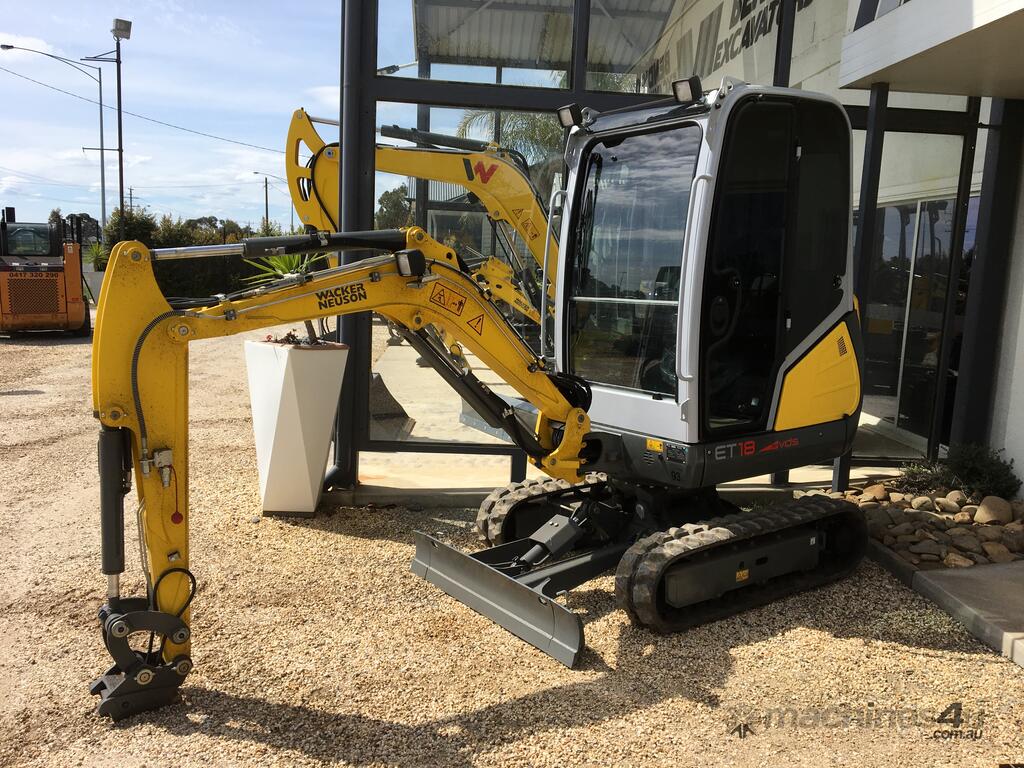 New 2023 wacker neuson ET18 VDS Mini Excavators in EPSOM, VIC
