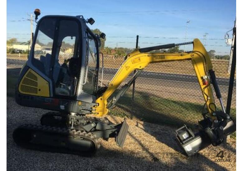 caption WACKER NEUSON 2025 ET18 VDS Cabin Excavator 5 YEAR WARRANTY (2100KG)