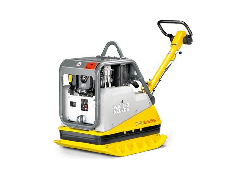 caption Wacker Neuson DPU 6555 Reversible Vibratory Plate