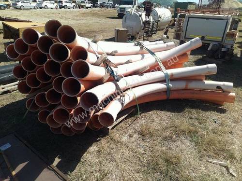 key Plastics Pallet OF Curved Pipes