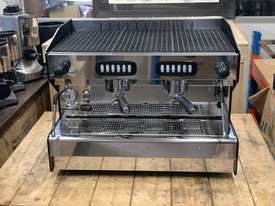 SAB JOLLY PRESTIGE 2 GROUP STAINLESS ESPRESSO COFFEE MACHINE - picture0' - Click to enlarge