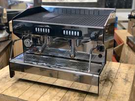 SAB JOLLY PRESTIGE 2 GROUP STAINLESS ESPRESSO COFFEE MACHINE - picture0' - Click to enlarge